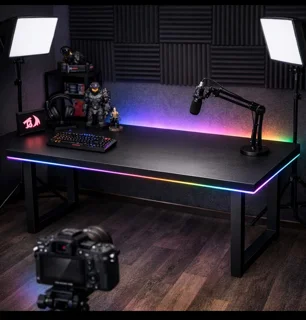میز گیمینگ MDF درجه 1 RGB